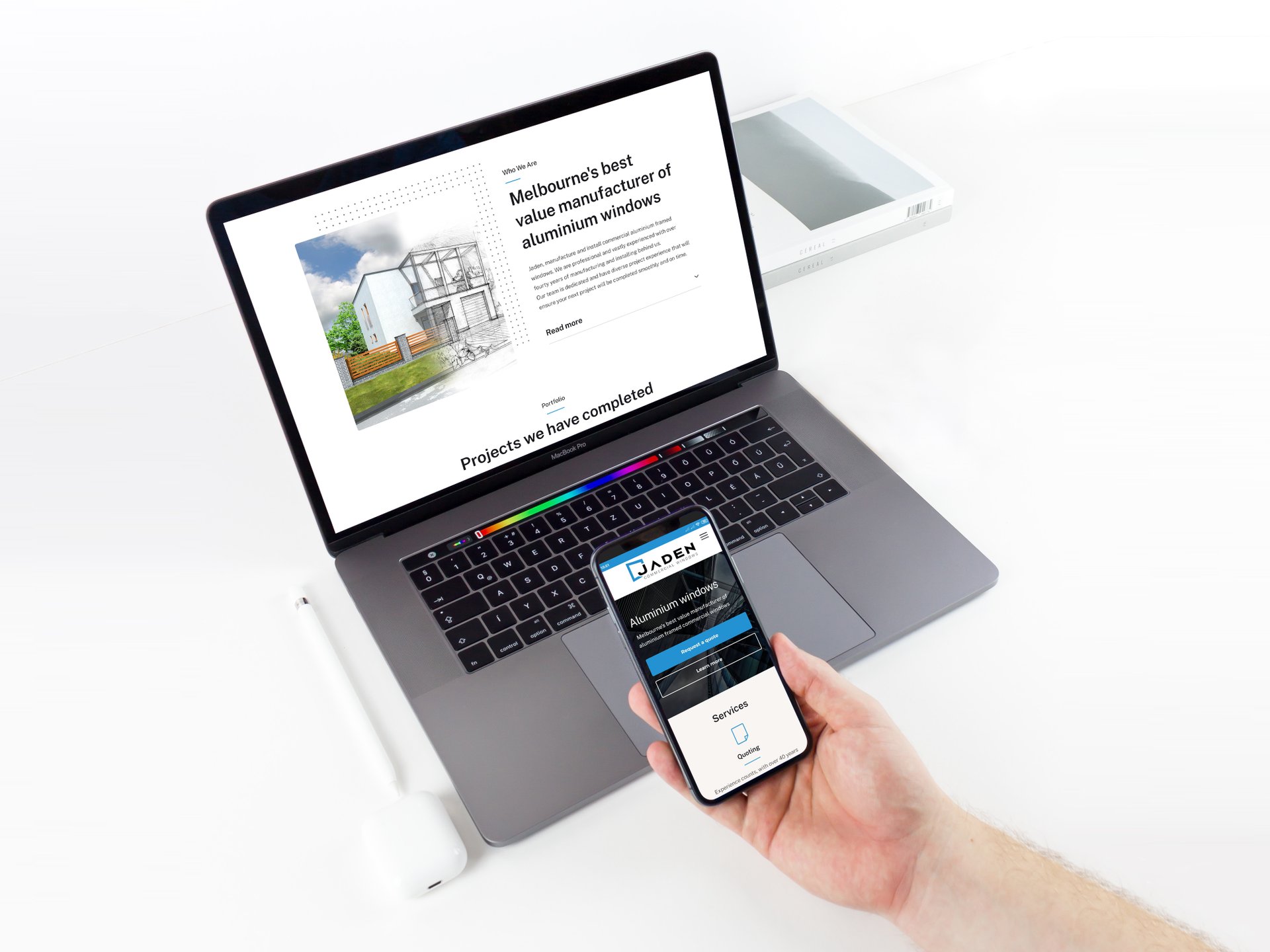Jaden UI/UX case study visual 1