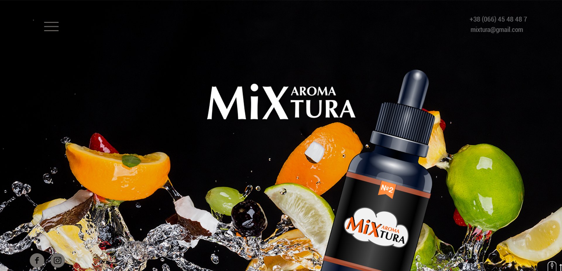 Mixtura UI/UX case study visual