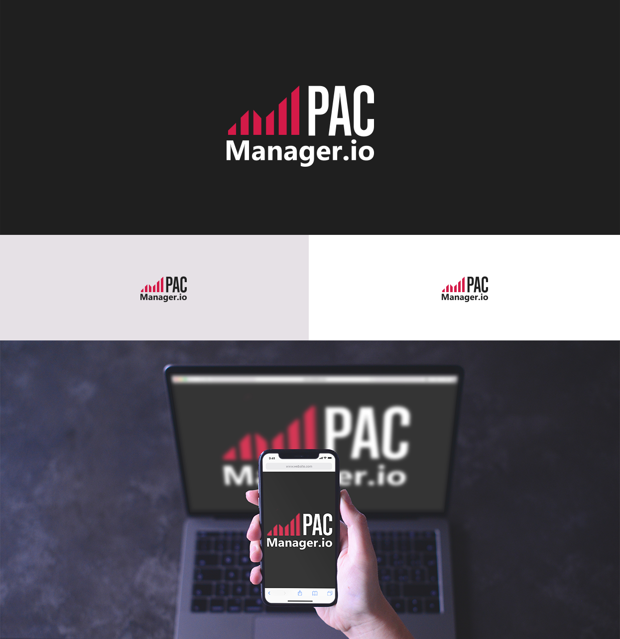 PAC Manager UI/UX case study visual 1
